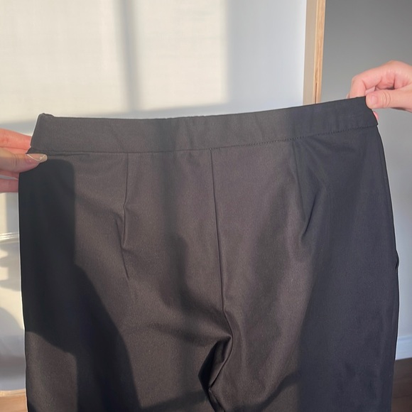 Theory Thaniel Approach Stretch Cropped Pants in black - Picture 11 of 12